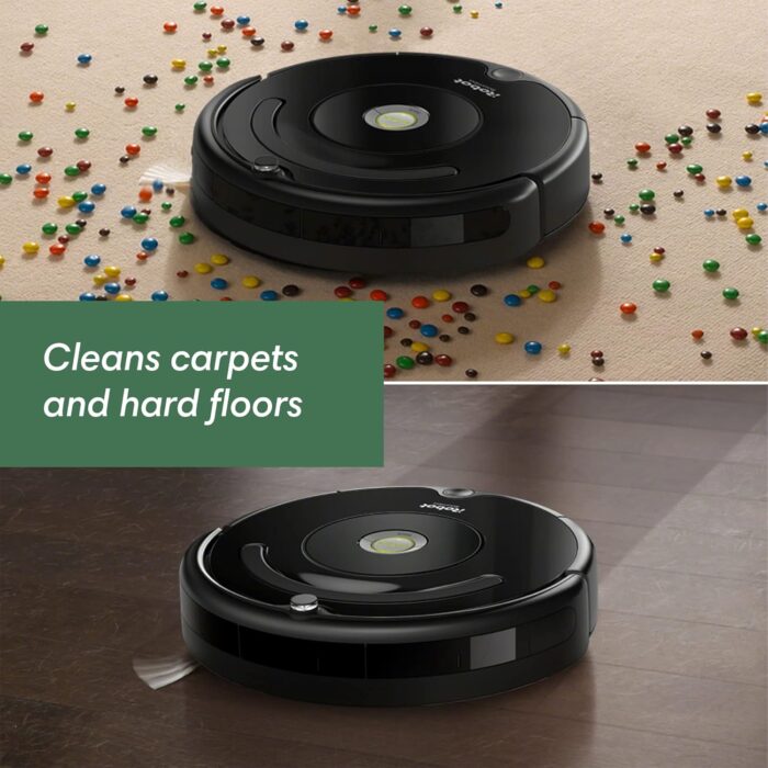 iRobot Roomba 671020 Robot Vacuum with Wi-Fi Connectivity, Works with Alexa, Good for Pet Hair, Carpets, and Hard Floors - Image 8