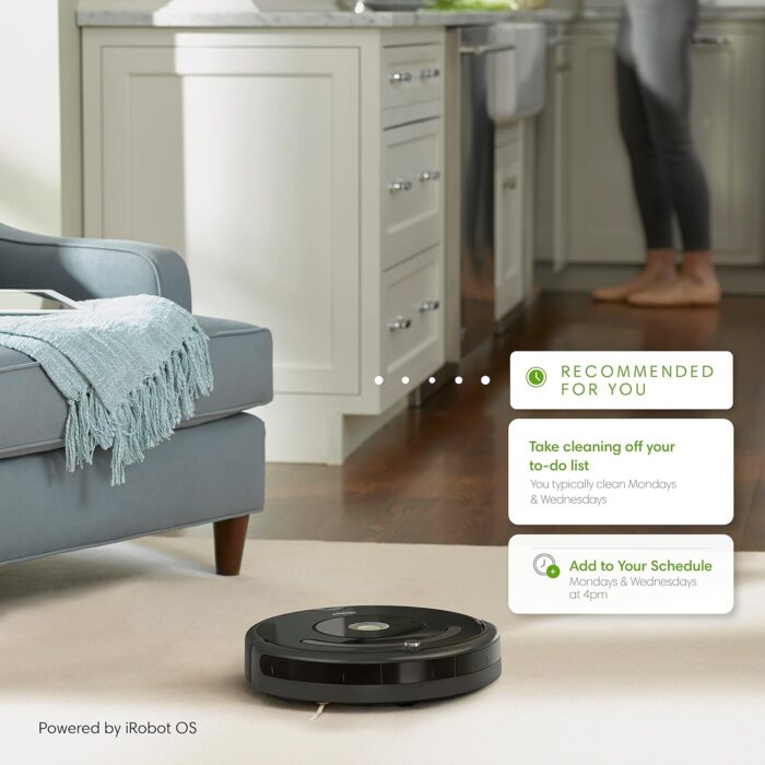 iRobot Roomba 671020 Robot Vacuum with Wi-Fi Connectivity, Works with Alexa, Good for Pet Hair, Carpets, and Hard Floors - Image 6