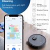 ECOVACS Deebot T8 AIVI Robot Vacuum Cleaner For Floors,Carpet, Vacumming and Mopping in One-Go, Laser Mapping, Smart AI Object Recognition, On-Demand Live Video, Custom Clean, 3+ Hours of Runtime - Image 3