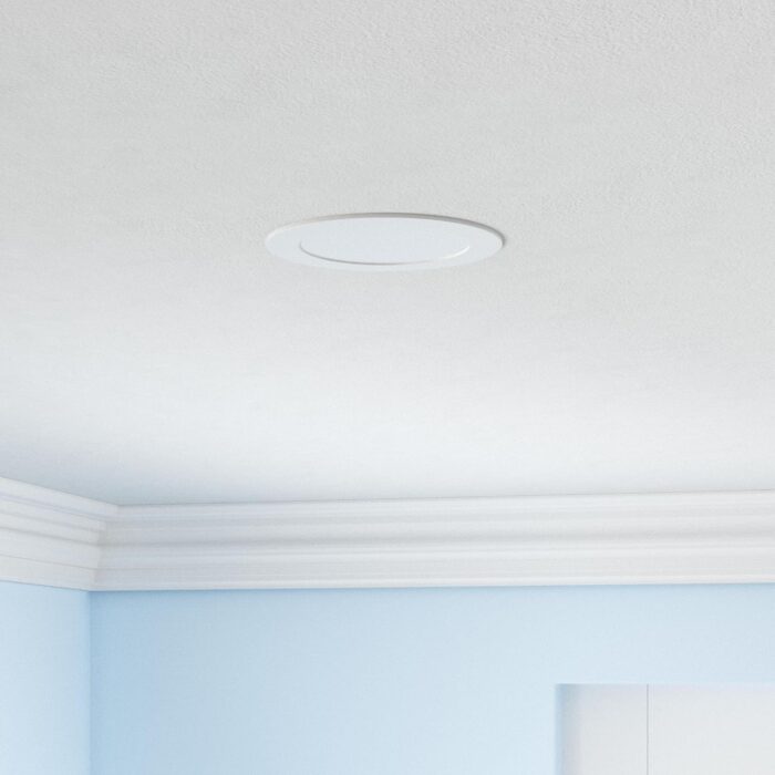 [6 Pack] CLOUDY BAY 4inch Smart WiFi LED Recessed Lights,RGBCW Color Changing Recessed Lighting,Compatible with Alexa and Google Home Assistant,10W 2700K-6500K,CRI90+ Wet Location,White Finish - Image 2