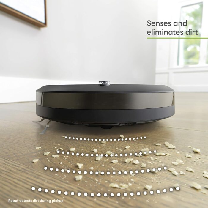 iRobot Roomba i3 Wi-Fi Robot Vacuum + Automatic Dirt Disposal (Renewed) - Image 7