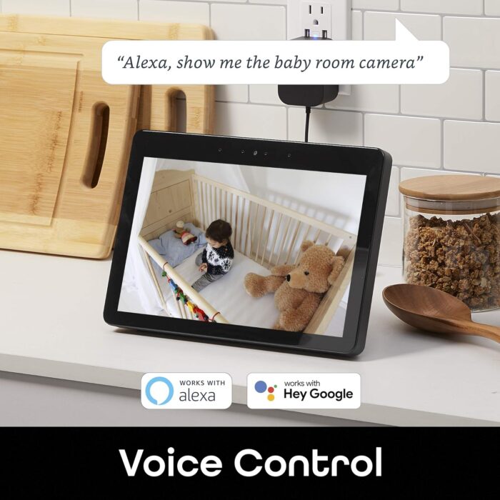 Scope indoor 1080p HD Smart Auto-Tracking Security Camera, White, Motion Only - Image 4