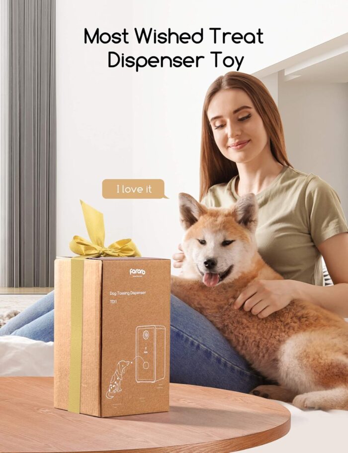 faroro Dog Camera with Treat Dispenser, 2.4G and 5G WiFi Pet Camera with Two Way Audio and 1080P Full HD Night Vision for Treat Tossing and Monitoring Your Pet Remotely - Image 8