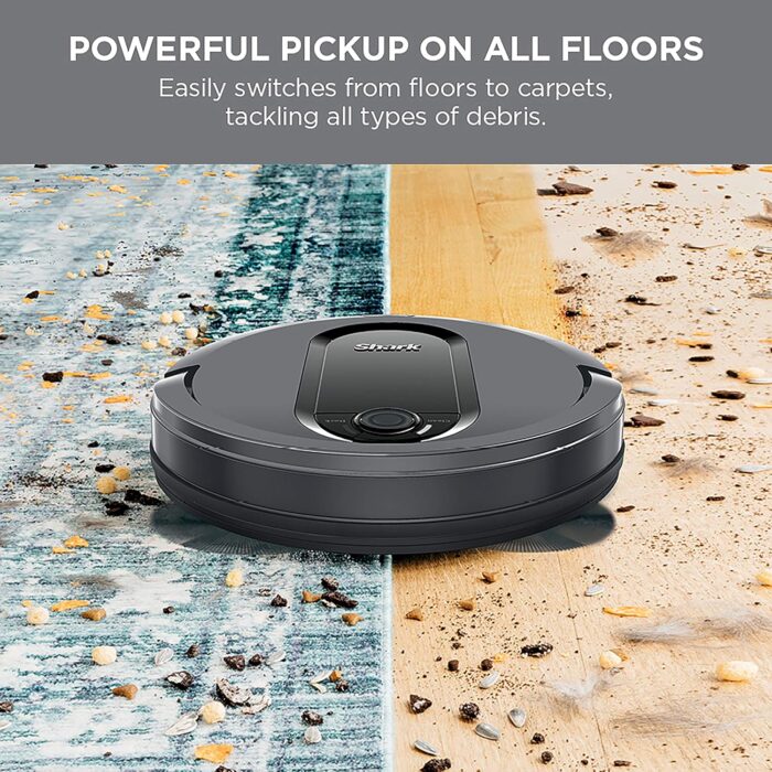 Shark IQ Robot Vacuum AV970 Self Cleaning Brushroll, Advanced Navigation, Perfect for Pet Hair, Works with Alexa, Wi Fi, xl dust bin, A black finish - Image 6