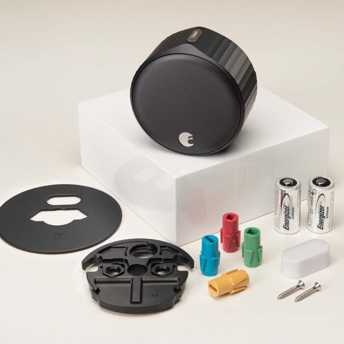 August Home, Matte Black Wi-Fi Connected Smart Keyless Entry Door Lock (4th Generation), Electronic Door Lock Fits Your Existing Deadbolt in Minutes, ‎AUG-SL05-M01-G01 - Image 8