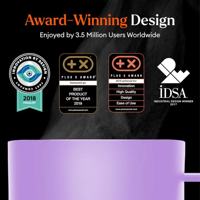 Ember Temperature Control 14oz Smart Mug 2, App-Controlled and Rechargeable Heated Coffee Cup Warmer with Intelligent LED Display, Lavender. - Image 9