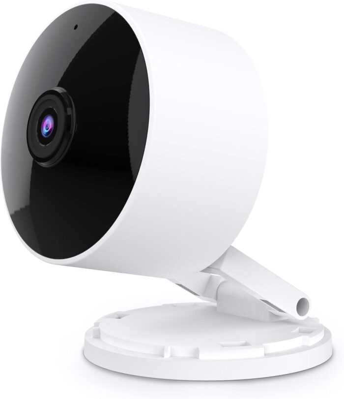 Feit Electric Indoor Security Camera with Motion Detection, 30ft. Night Vision, 360° Adjustable Head, 2.4GHz WiFi, 2-Way Audio, 1080p HD, Works with Alexa & Google Asst, Plug-in, White - CAM1/WIFI - Image 12