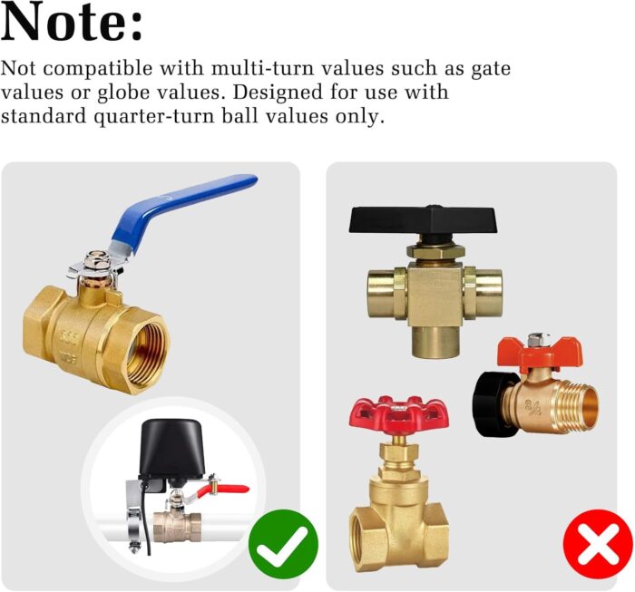 Owfeel WiFi Smart Valve, WiFi Control Water Valve Compatible with Alexa, Google and Application Program iOS/Android - Image 6