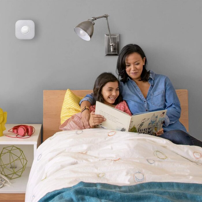 Google Nest Protect - Smoke Alarm - Smoke Detector and Carbon Monoxide Detector - Wired, White - Image 5