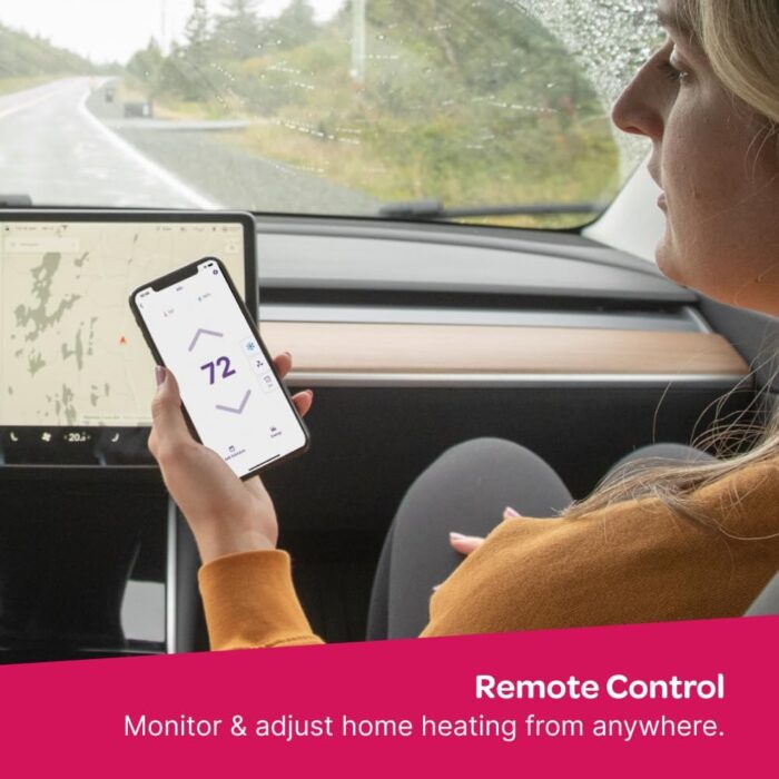 Mysa Smart Thermostat for Electric Baseboard Heaters 240V | Remote Control with 100% Free APP | Easy Install | HomeKit, Alexa, Google Home | Wi-Fi Programmable | Temp. & Humidity Alerts - Image 9