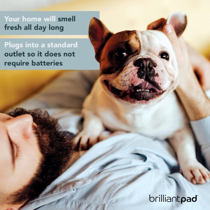 BrilliantPad Indoor Dog Potty for Small Pets, Basic | Automatic Self Cleaning with Odor Control, Puppy Training Alternative to Grass Turf, Mess Free | Includes 1 Disposable Absorbent Pee Pad Roll - Image 8