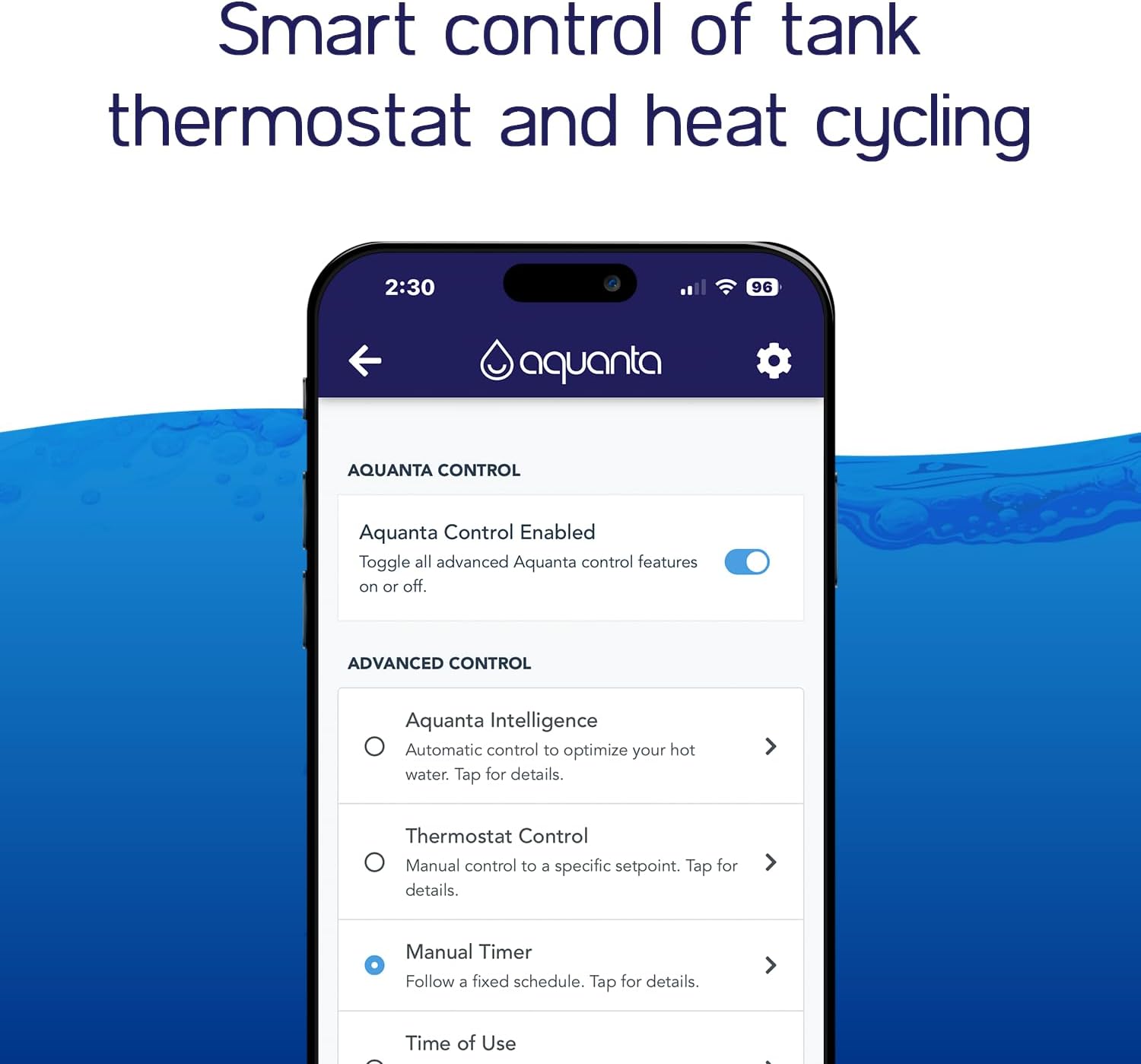 Smart Water Heater Timer: Optimize Hot Water Usage - Compatible with Alexa - Installs in Minutes, No Plumbing Required. Compatible with Gas Water Heaters. Leak Sensor Included. - Image 3