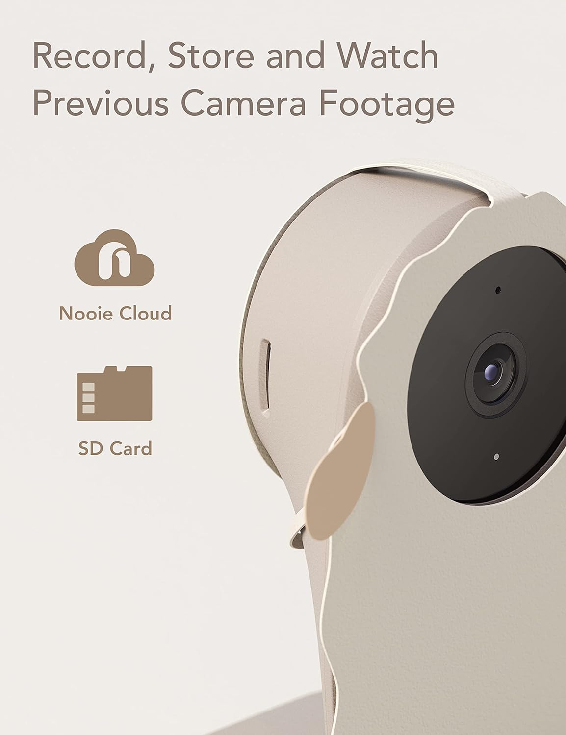 nooie Baby Monitor with Crying Detection, Camera and Audio 1080P Night Vision Motion and Sound Detection 2.4G WiFi Home Security Camera for Baby Nanny Elderly and Pet Monitoring, Works with Alexa - Image 7